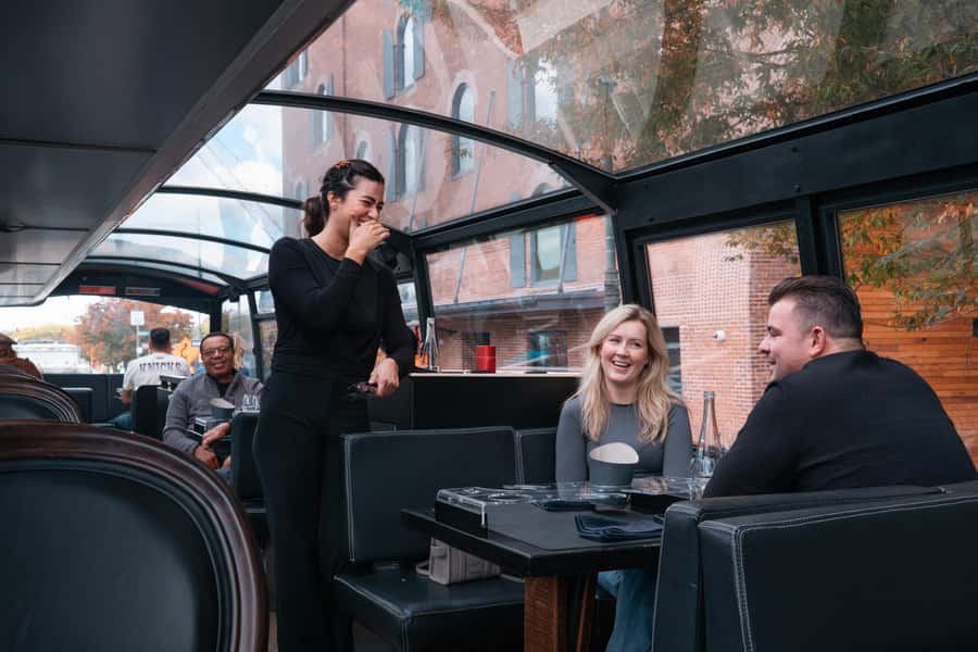 New York City: Bustronome Gourmet Dinner Tour - What the $167 price really covers