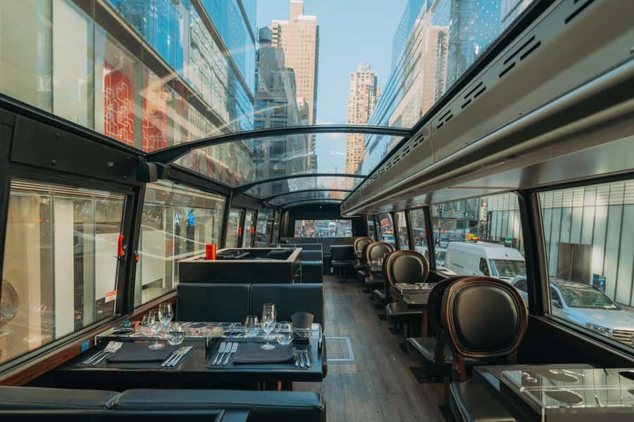 New York City: Bustronome Gourmet Dinner Tour - Meeting at West 58th Street