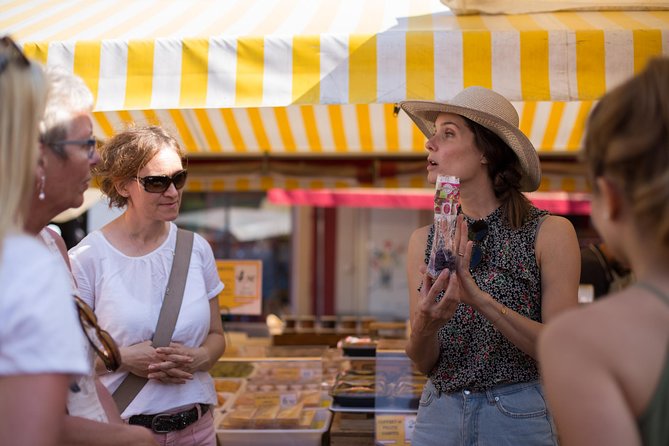 Nice Small-Group Walking Food Tour with Local Specialties & Wine Tasting - Vieux Nice food shops and the first savory tastes