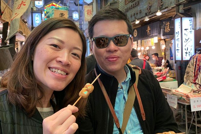 Nishiki Market Brunch Walking Tour (7 Tastings + Brunch) - Nishiki Tenmangu brings a shrine into the route
