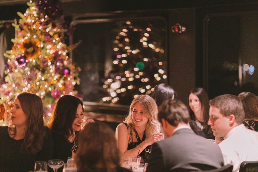 NYC: Christmas Eve Gourmet Brunch or Dinner Harbor Cruise - Live music, holiday decor, and the pace of the evening