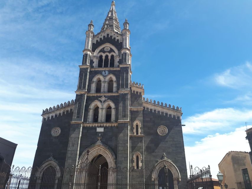 Old Sicily and Etna wine tasting tour from Taormina - Randazzo and its dark volcanic stone