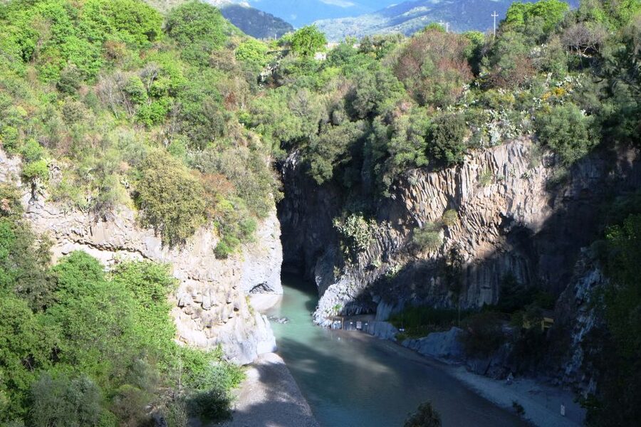 Old Sicily and Etna wine tasting tour from Taormina - The winery stop in Castiglione di Sicilia