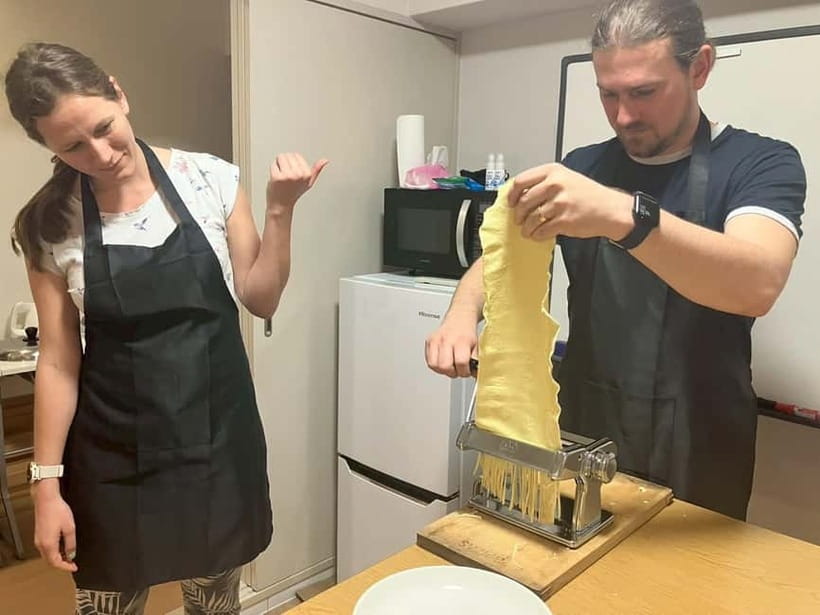 Osaka: Cooking Class Ramen & Gyoza Course in Nanba - 90 minutes of noodles, fillings, and gyoza folds