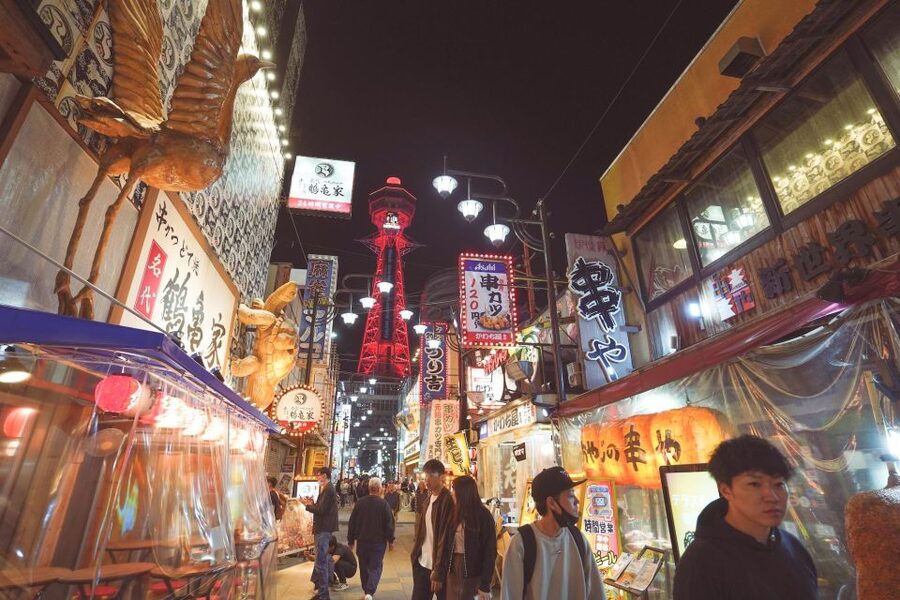 Osaka: Local Foodie Tour in Dotonbori and Shinsekai - From Dobutsuen-mae Station into old Shinsekai