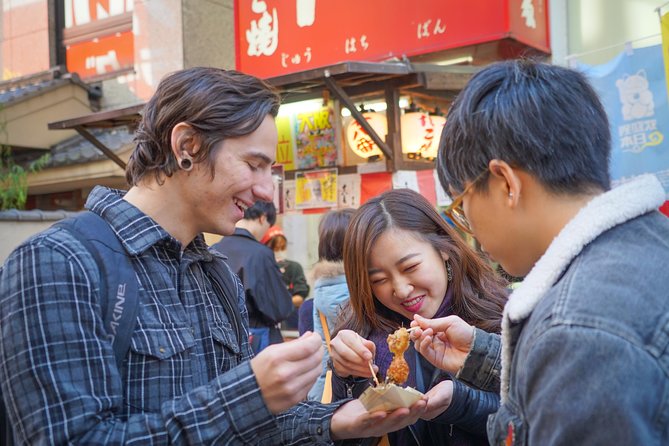 Osaka Local Foodie Walking Tour in Dotonbori and Shinsekai - Starting under Tsutenkaku in Shinsekai