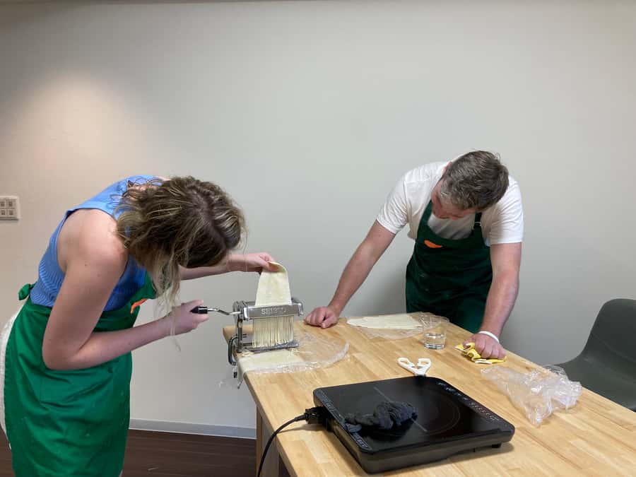 Osaka: Ramen and Gyoza Cooking Class in Dotonbori - Broth with chicken bones and dried sardines