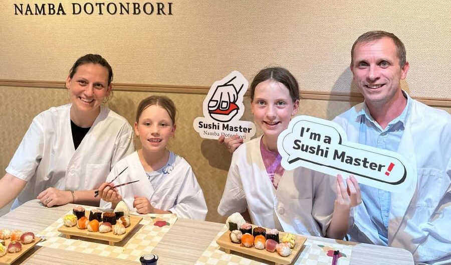 Osaka: Sushi Making in Spacious Studio (SAME-DAY OK!) - Making nigiri, gunkan, and temari sushi