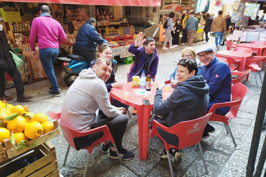 Palermo: City Walking Tour & Street Food Tasting with Drink - Five Palermo Foods, From Fried Chickpeas to Cannolo