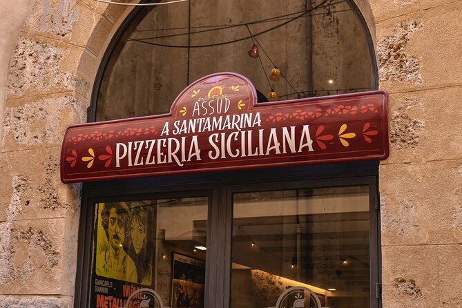 Palermo Evening Food & Wine Tour with Eating Europe - Three mini arancine in the old lanes