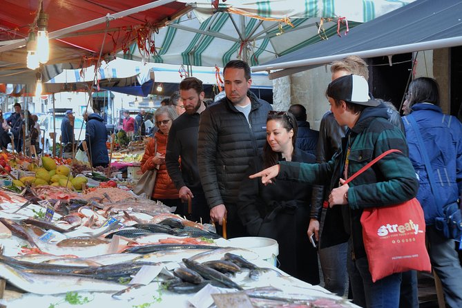 Palermo Original Street Food Walking Tour by Streaty - One hour at Capo Market
