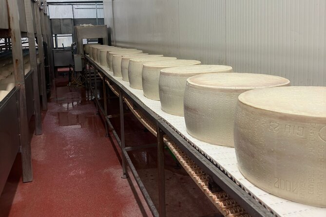 Parmesan and Balsamic Food Tour with Ferrari Museum - Inside the Parmigiano Reggiano dairy