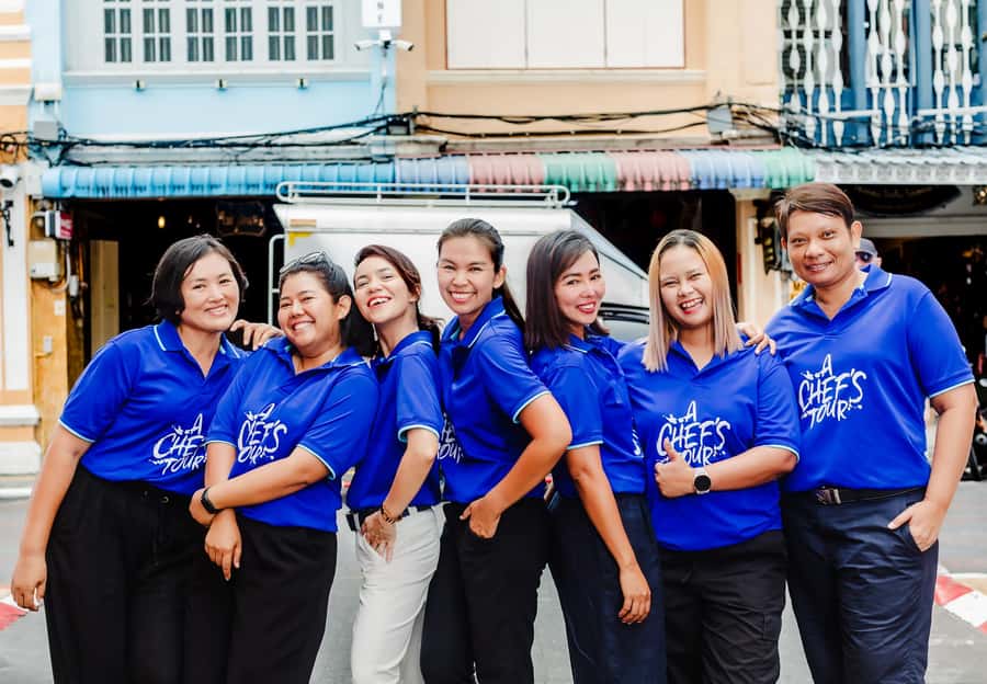 Phuket: Baba Tastes Food Tour with 15+ Tastings - The first tastings: spring rolls, betel leaves, and noodles