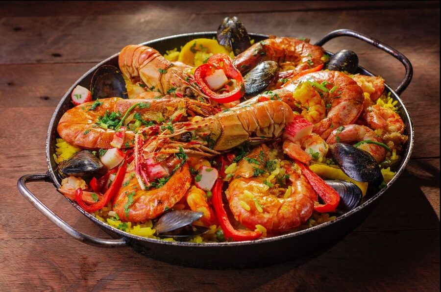 PREMIUM TAPAS TOUR: Paella, Market Tastings, and Winery - Atarazanas Market turns shopping into a tasting lesson