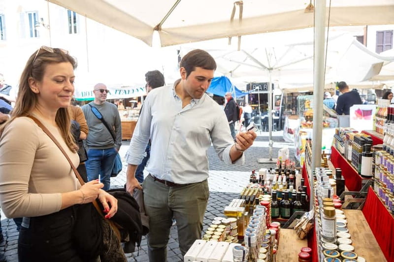 Rome: Eat Like a Roman Ghetto & Campo de' Fiori Food Tour - Starting at Piazza di San Simeone
