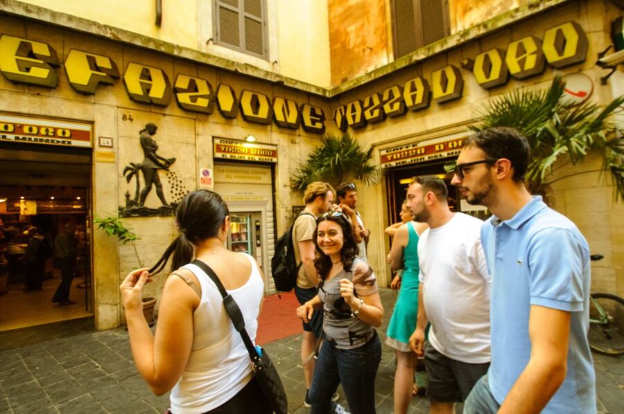 Rome: Espresso, Gelato and Tiramisù Tasting Tour - Starting near the Minerva Elephant