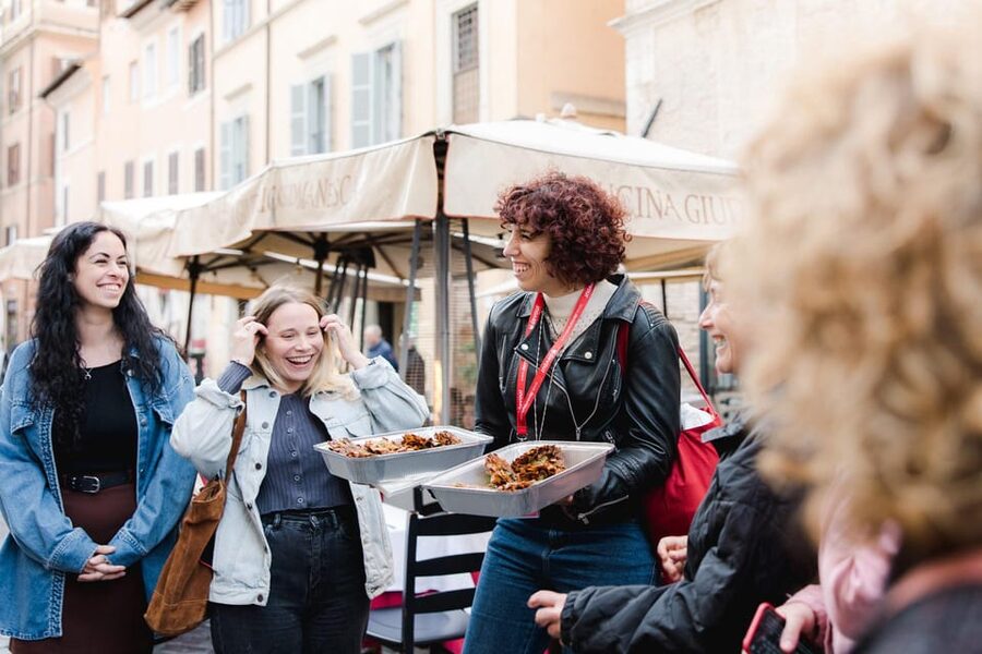 Rome: Food Tour of the Historic Center with Rooftop Spritz - Baked sweets at Boccione