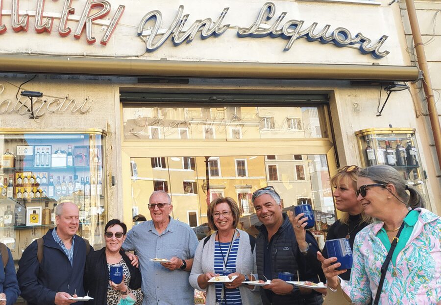 Rome: Food & Wine Tour of Campo de Fiori, Ghetto, Trastevere - How much food should you expect?