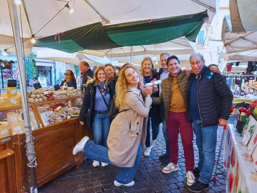 Rome: Guided Food Tasting Tour in Trastevere - A short walk with a very Roman menu