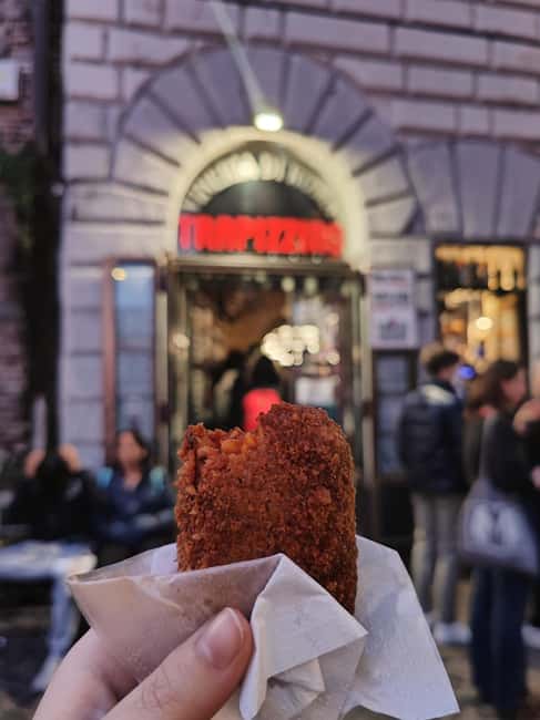 Rome: Trastevere and Campo de Fiori Food Tour - Supplì and pasta in Trastevere