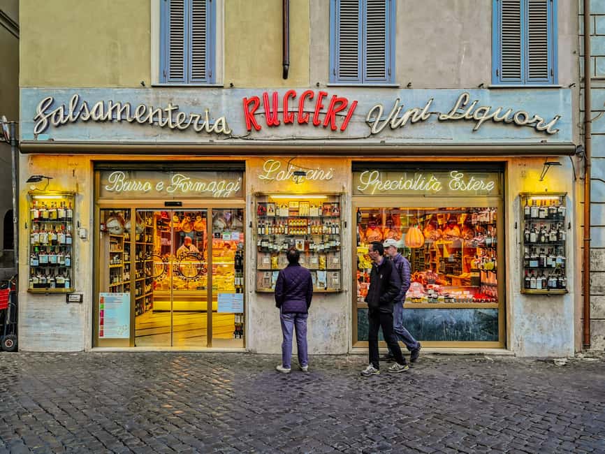 Rome: Trastevere and Campo de Fiori Food Tour - Porchetta, pizza bianca, and a local beer