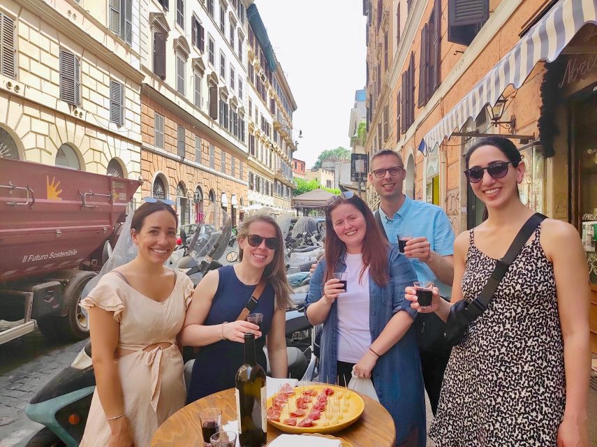 Rome: Trastevere Quarter Street Food Tour with Sightseeing - Piazza in Piscinula and Vicolo dell’Atleta