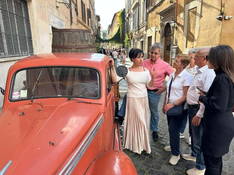 Rome: Trastevere Street Food Walking Tour with Local Expert - Ponte Sisto and the view toward St. Peter’s dome