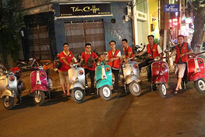 Saigon After Dark Vespa Street Food Tour + Live Music 4 hours - Seafood first, with the city moving around you