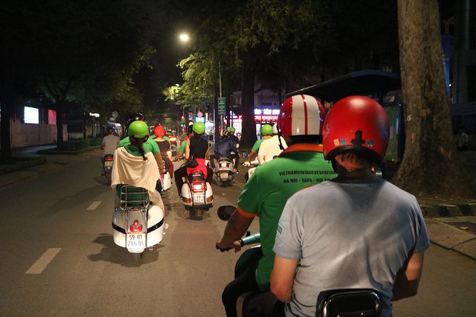 Saigon After Dark Vespa Street Food Tour + Live Music 4 hours - Banana cake and a story about street food