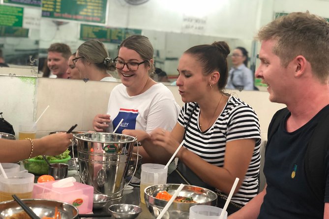 Saigon Evening Food Tour by Scooter - Starting with bun thit nuong in a local restaurant