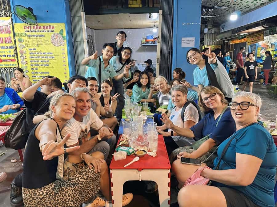 Saigon: Private Backstreets Walking Food Tour - Desserts, iced tea, and Saigon beer