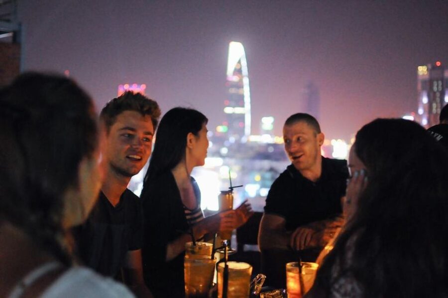 Saigon: Private Food Tour Discovery & City Tour by Jeep - Local evening food away from the formal sights