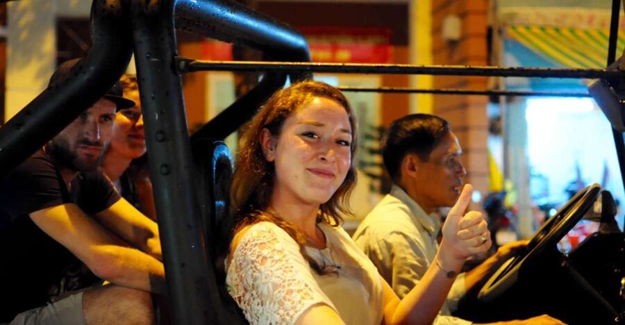Saigon: Private Food Tour Discovery & City Tour by Jeep - Banh xeo: a crisp introduction to southern food