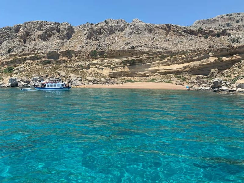 Sailing tour around Lindos with food and drinks - Setting out from Lindos jetty