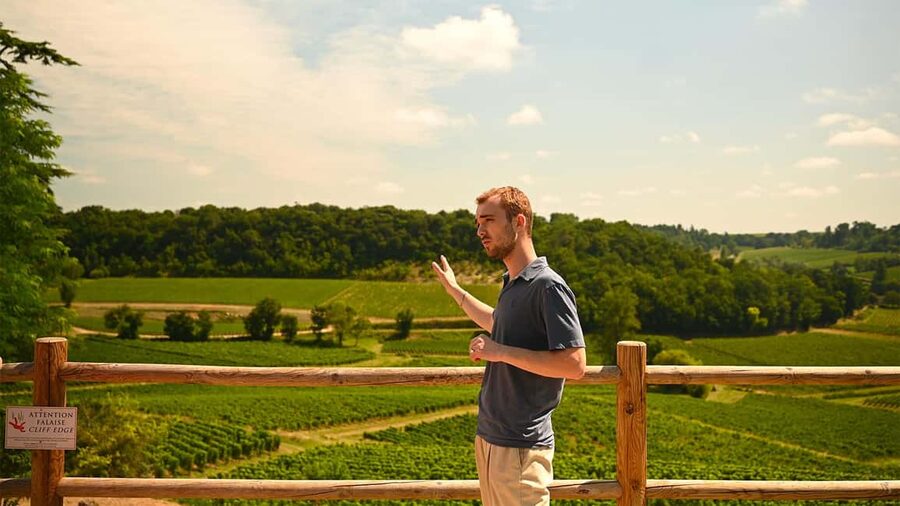 Saint-Emilion: Grand Cru Classé Gourmet Visit - Three wines, then a glass on the terrace