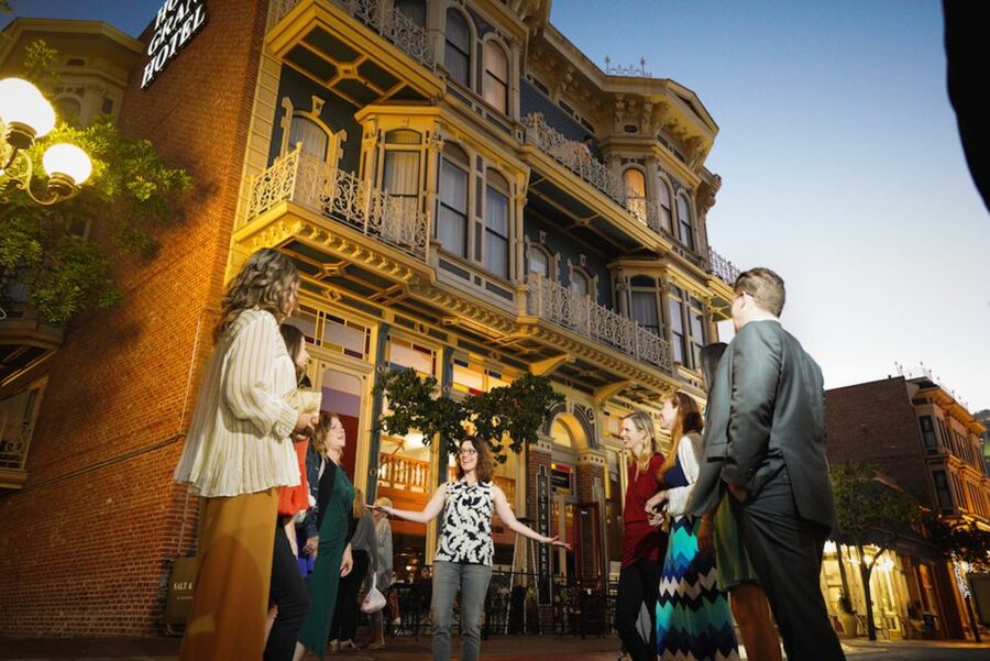 San Diego: Gaslamp Quarter Food & Drink Walking Tour - Three restaurant stops with enough food for dinner
