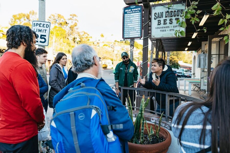 San Diego: Old Town Tequila and Tacos Walking Food Tour - The Mexican and Gold Rush eras in the town plaza