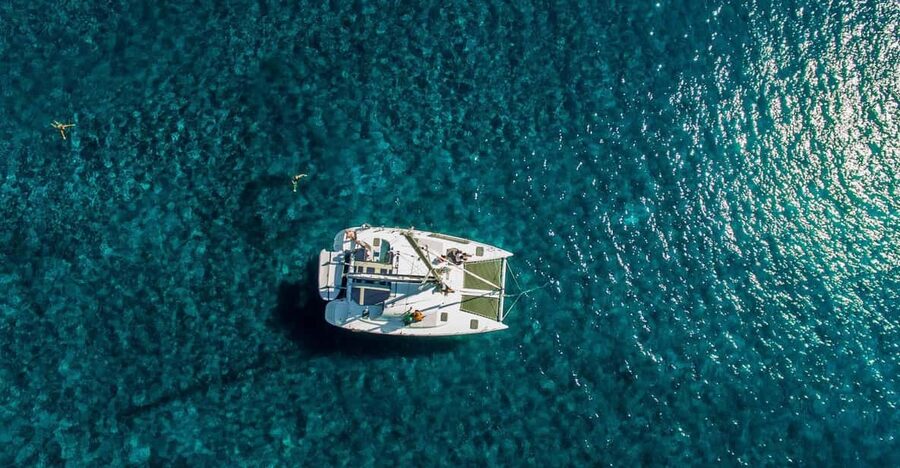 Santorini: Private Catamaran Cruise with Food & Drinks - What you eat and drink onboard