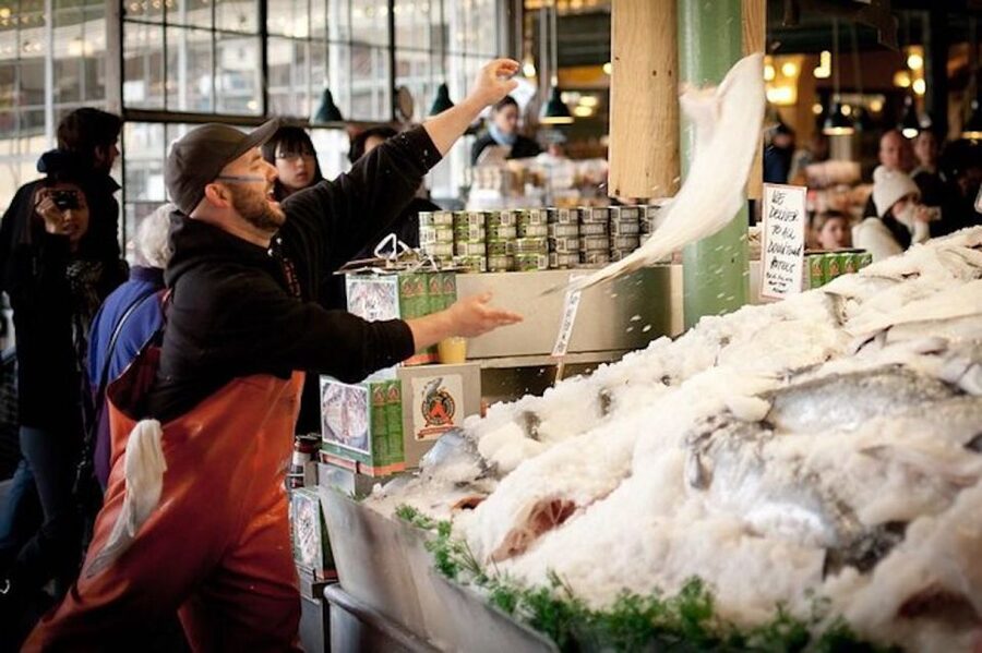 Seattle: Early-Bird Tasting Tour of Pike Place Market - The market story gives the food more meaning