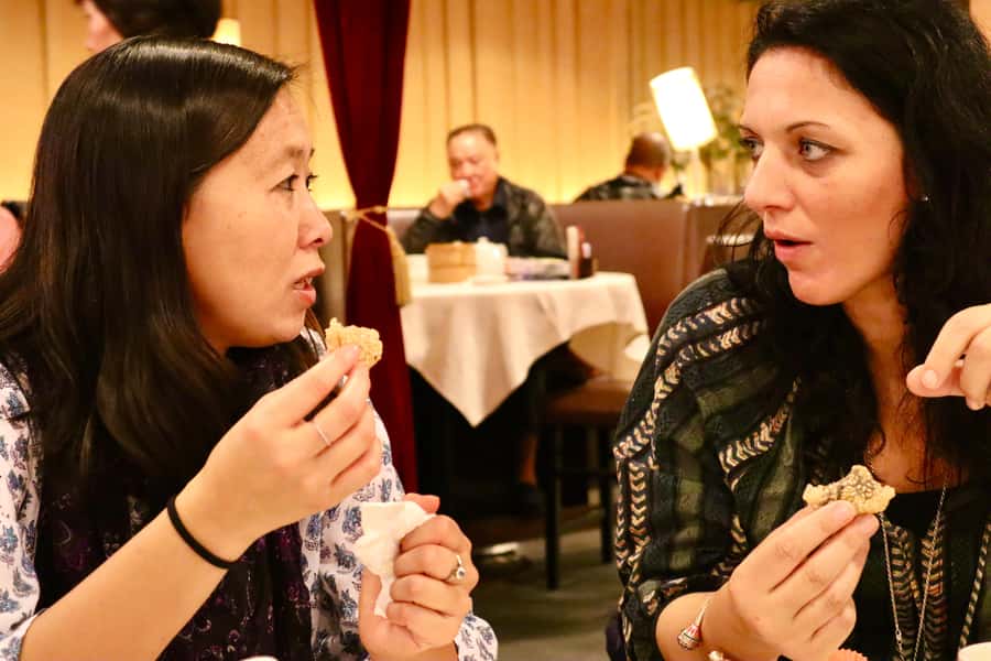 Secret Food Tours Hong Kong - Roast goose and plum sauce at the local market