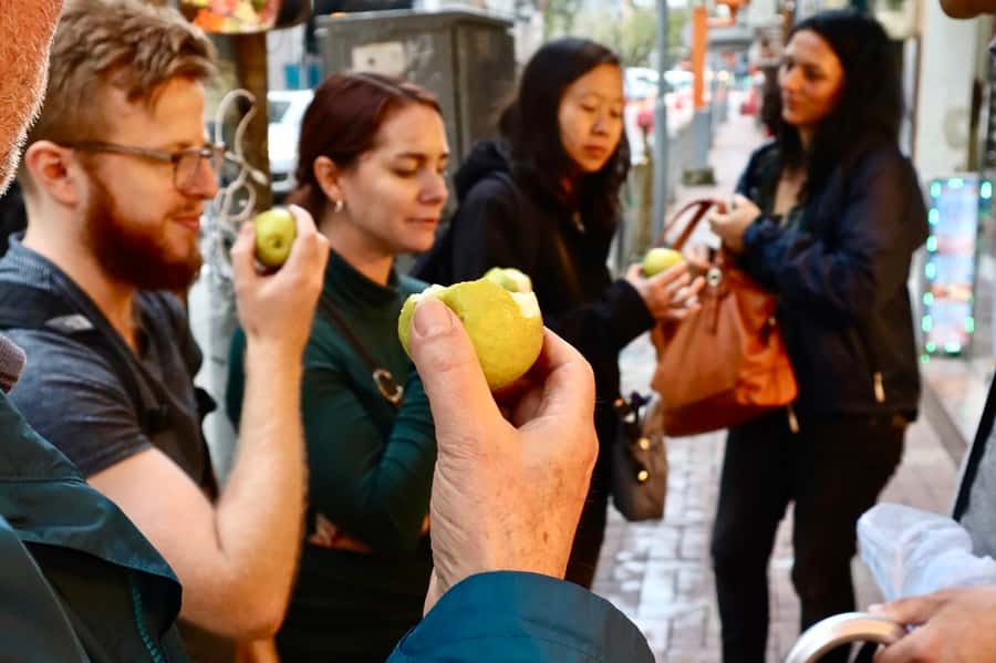 Secret Food Tours Hong Kong - Beef brisket first, with a likely queue