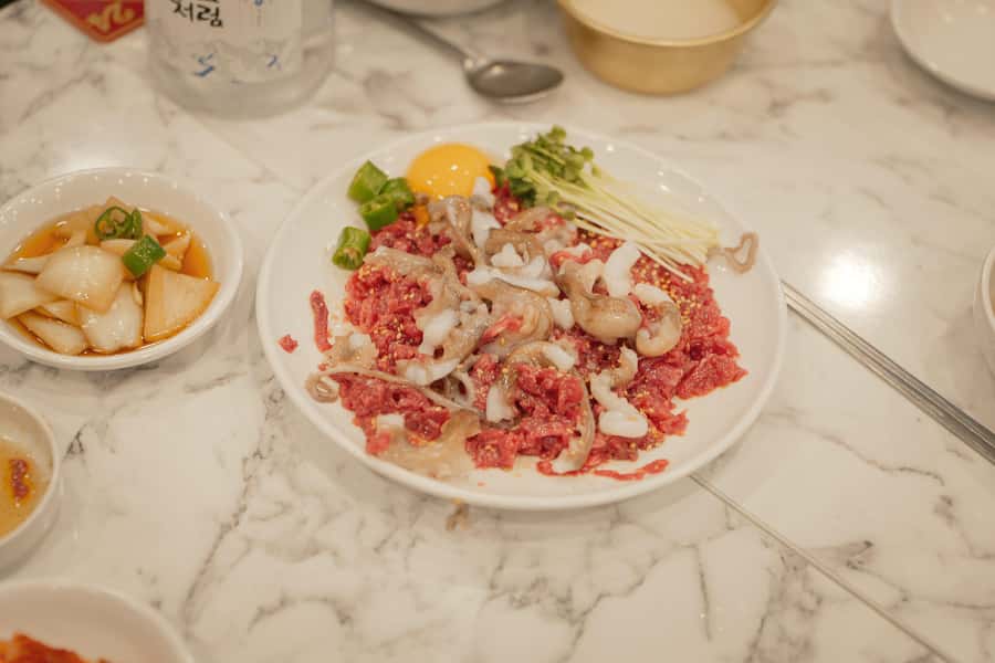 Seoul: Palace, Temple and Market Guided Foodie Tour at Night - Walking, weather, and meeting details