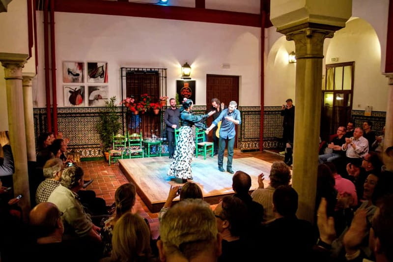 Seville: Tapas Walking Tour with Traditional Flamenco Show - Beginning at Mercury Fountain and Maestro Marcelino