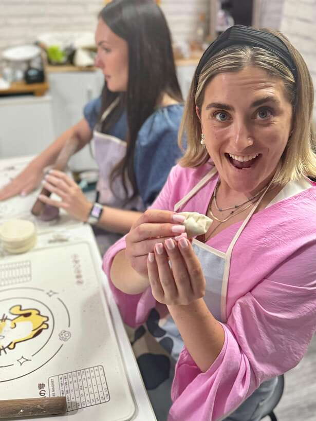 Shanghai-Cooking Dumpling & Meal in Local Family-w/Vegan - The first 2.5 hours: dough, fillings, and folding