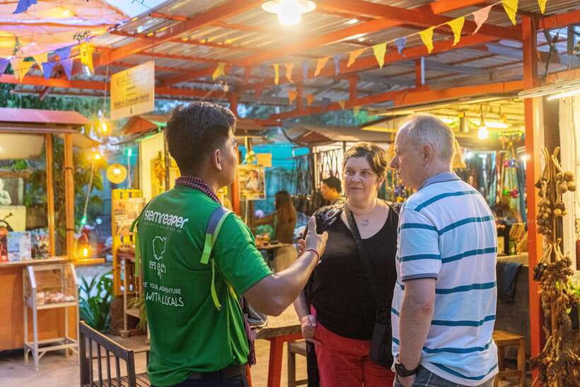 Siem Reap: Evening Food Tour with 10 Local Tastings - Phum Nom Banchork brings in Cambodia’s noodle tradition