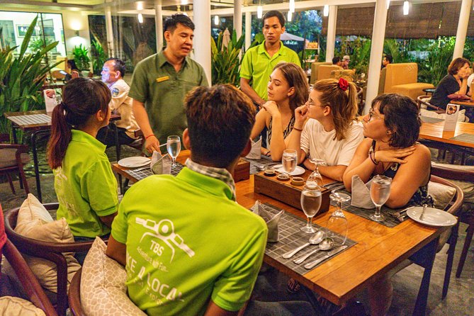 Siem Reap Evening Foodie Vespa Tour / Tuk Tuk Available - Fruit, spring rolls, tofu, and barbecued snails