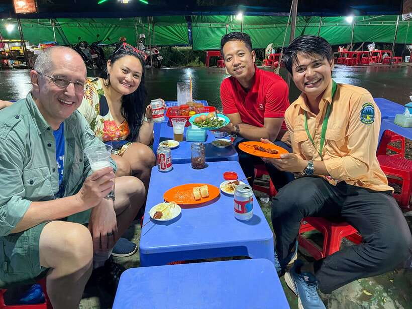 Siem Reap: Street Food Experience by Tuk-Tuk - Street 60 and the insect tasting