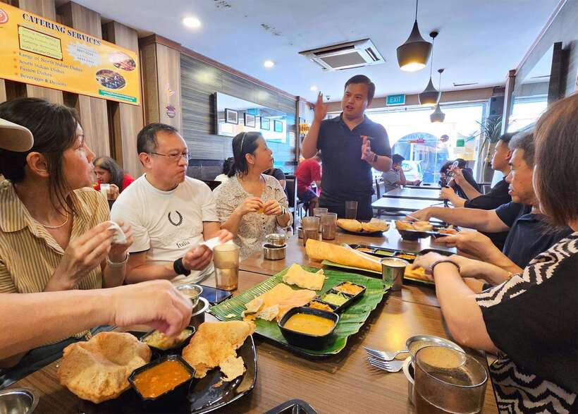 Singapore: Little India Hawker Street Food Tour - Pani puri brings the street-food drama