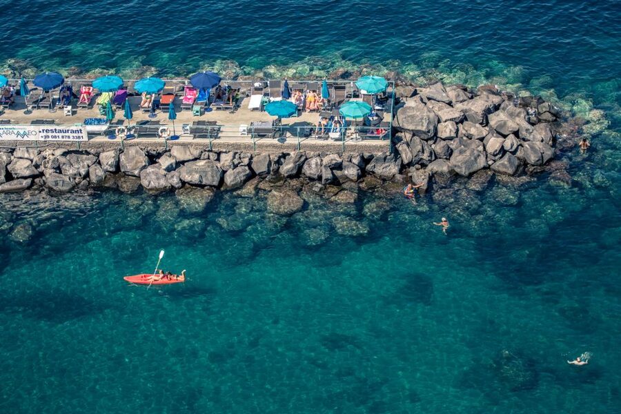 Sorrento: Guided Walking Tour & Street Food Experience - Salami, cheese, fruit, and the local cuoppo