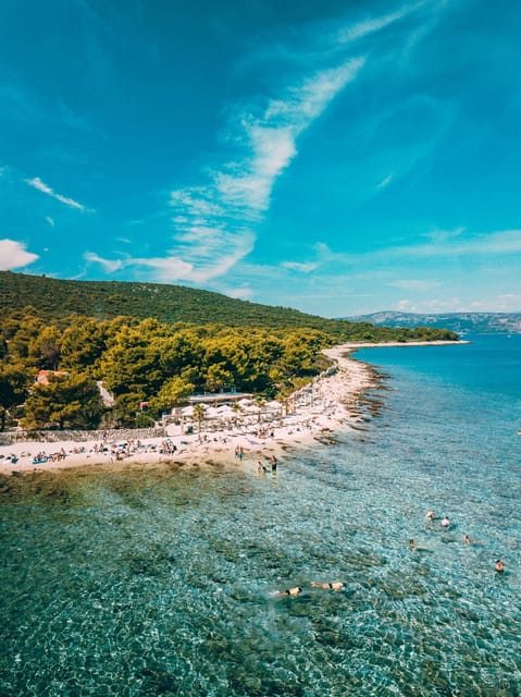 Split: Blue Lagoon, Borkko Beach & Šolta with Food & Drinks - A full island day from Split